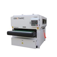 Automatic brush sanding machine from OSETMAC with 6 units for MDF sanding